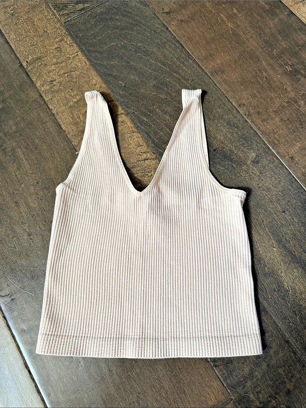 NikiBiki Reversible Ribbed Tank Top Pink